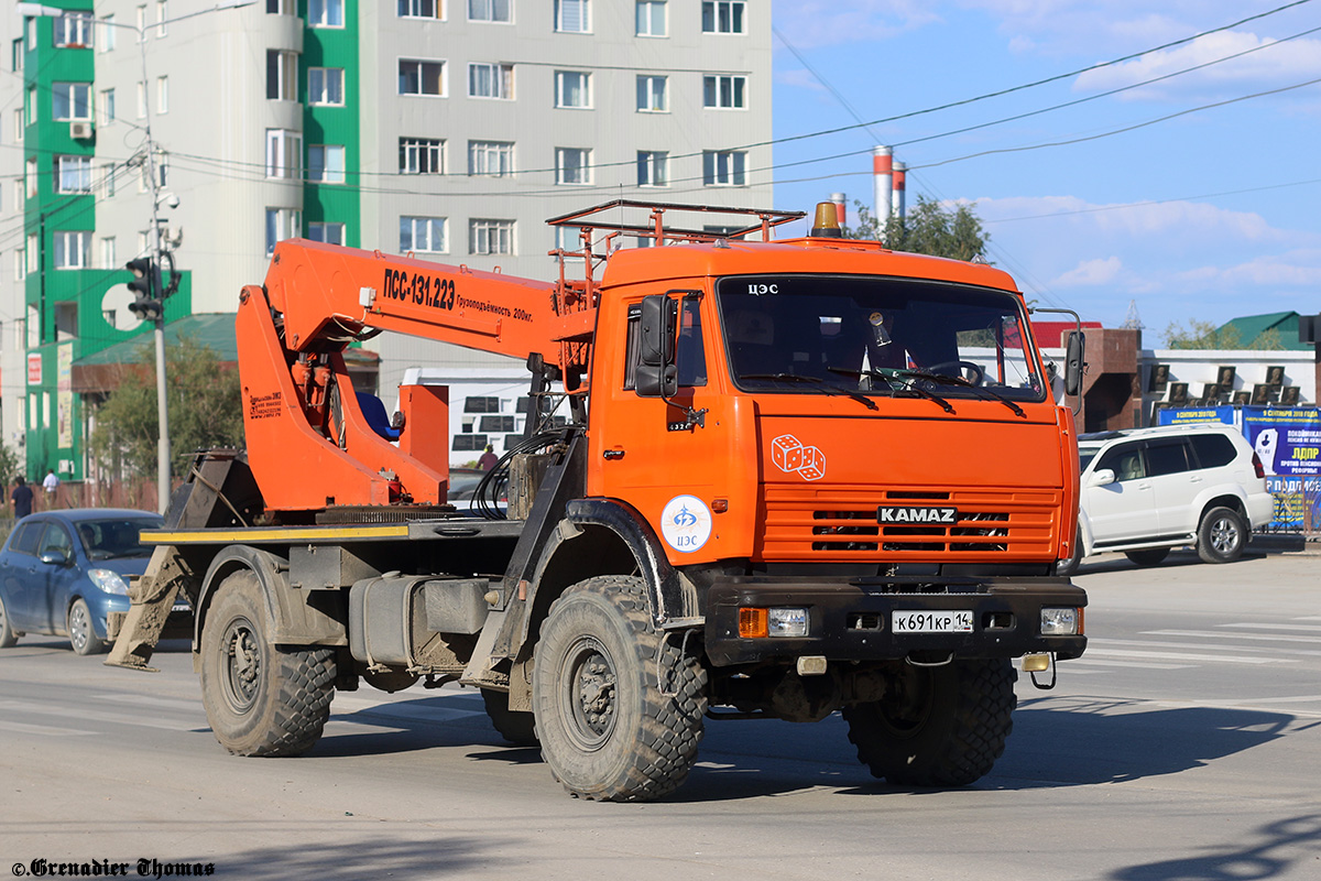 Саха (Якутия), № К 691 КР 14 — КамАЗ-4326-15 [43260R]