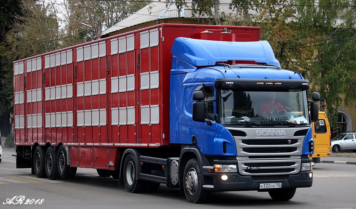 Московская область, № К 332 ОО 750 — Scania ('2011) P360