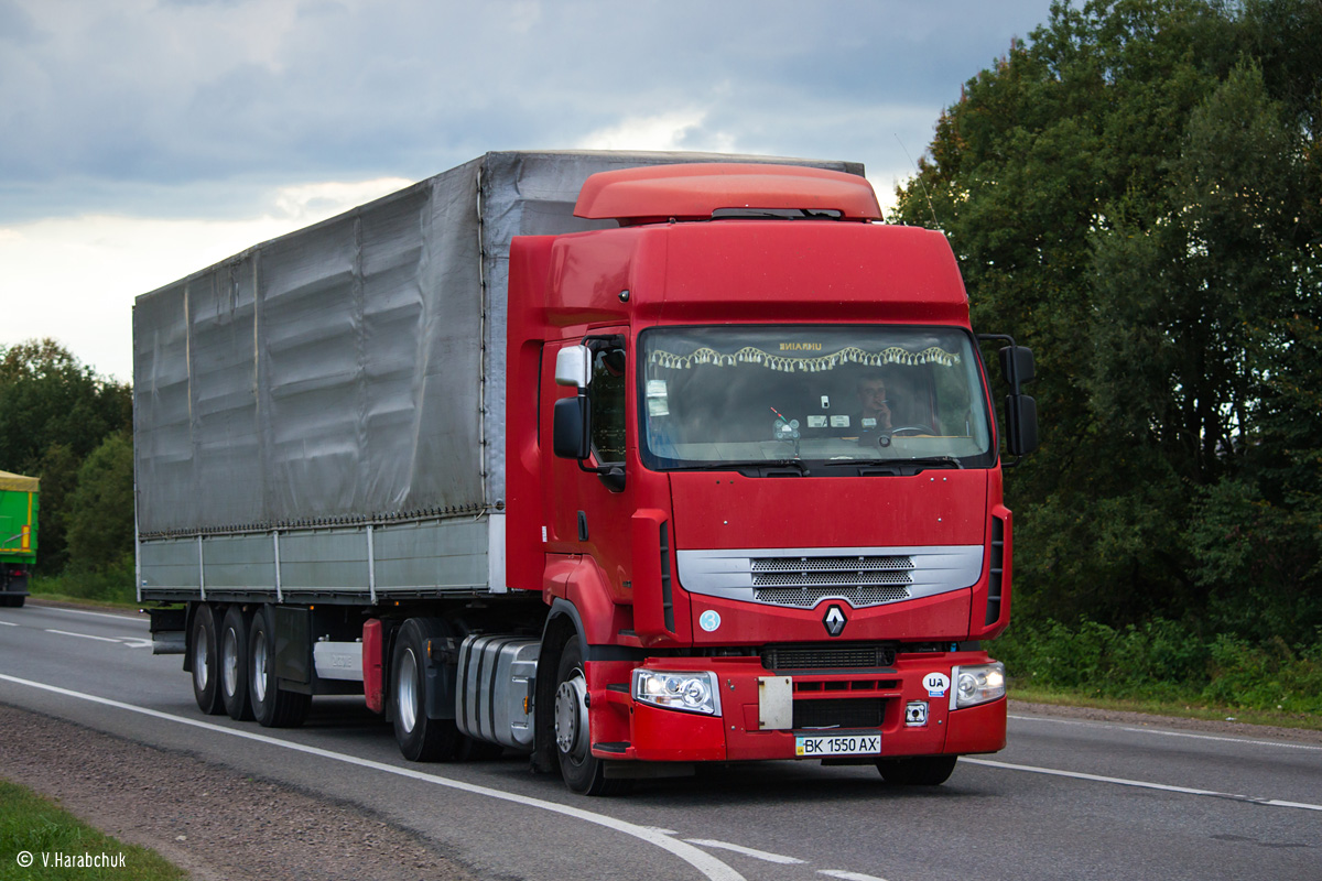 Ровненская область, № ВК 1550 АХ — Renault Premium ('2006)