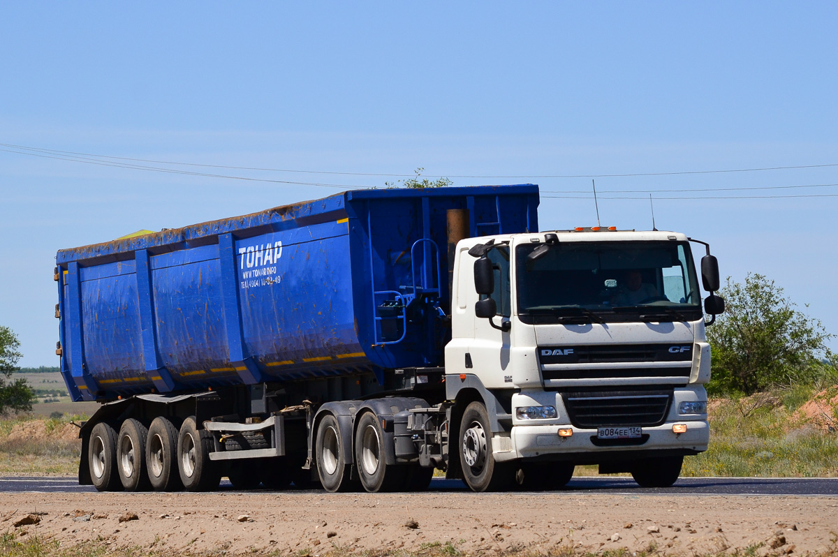 Волгоградская область, № В 084 ЕЕ 134 — DAF CF85 FTT