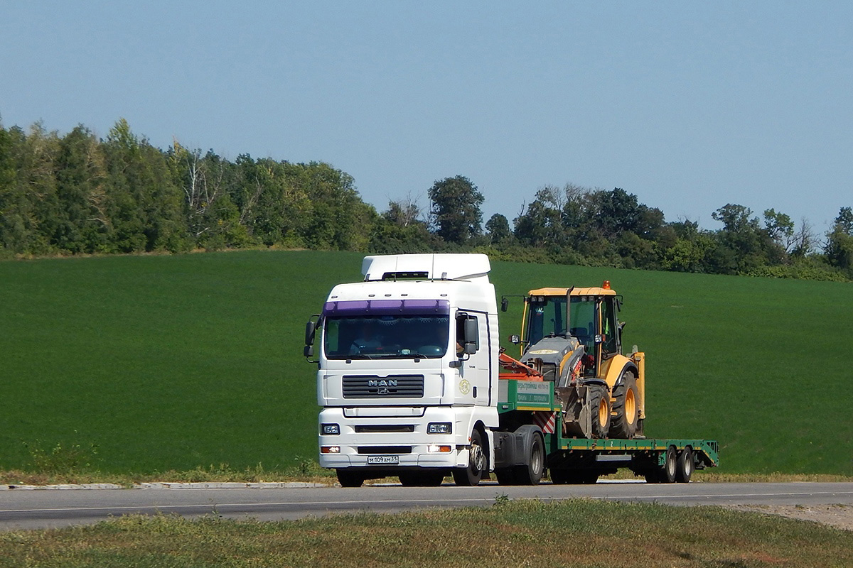 Белгородская область, № М 108 АМ 31 — MAN TGA 18.480