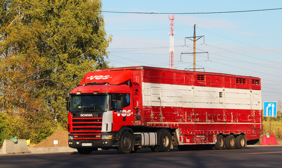 Ивановская область, № Н 831 РО 37 — Scania ('2004) R380