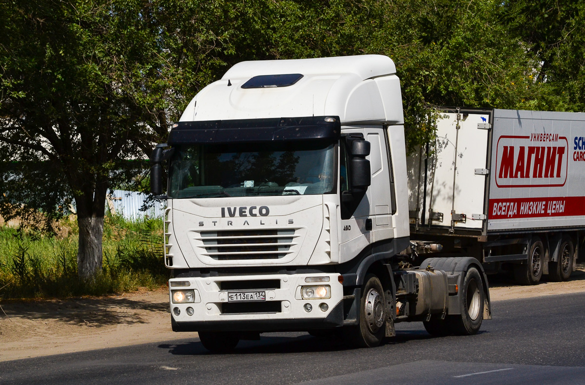 Волгоградская область, № Е 113 ЕА 134 — IVECO Stralis ('2007) 450