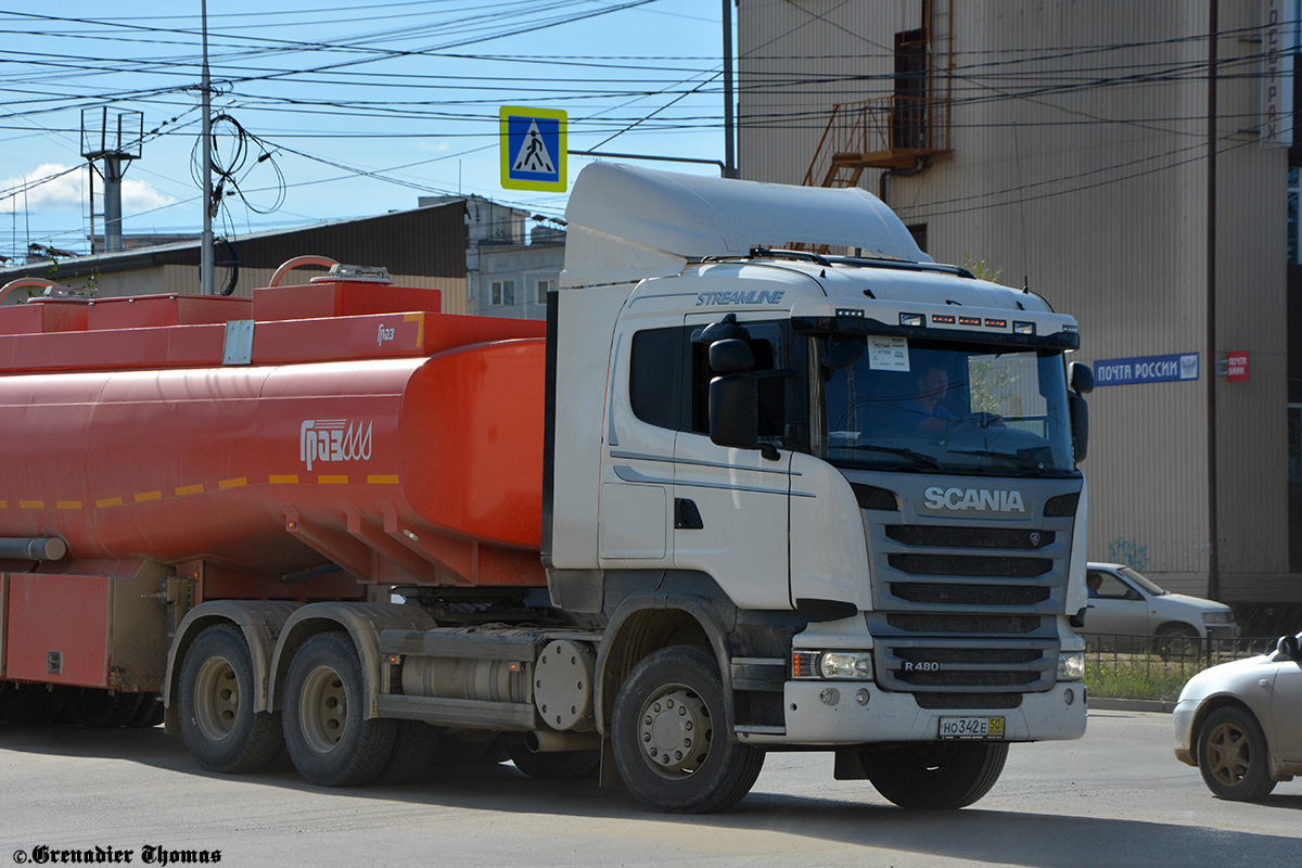 Саха (Якутия), № НО 342 Е 50 — Scania ('2013) R480