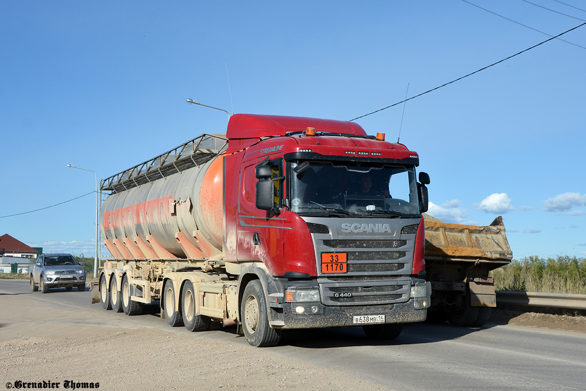 Саха (Якутия), № В 638 МВ 14 — Scania ('2013) G440