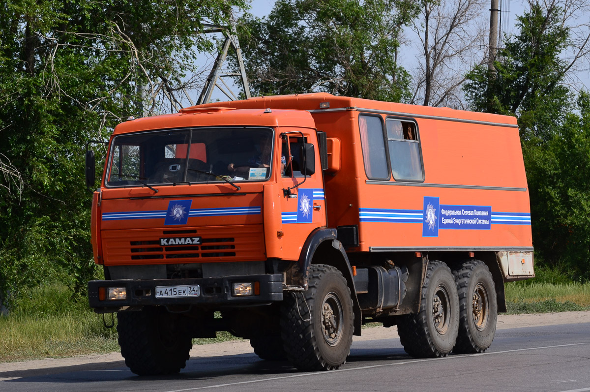 Волгоградская область, № А 415 ЕК 34 — КамАЗ-43114-15 [43114R]