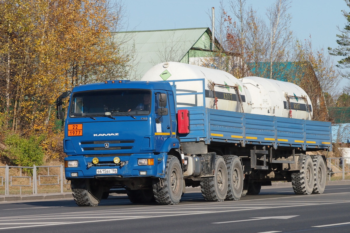 Ханты-Мансийский автоном.округ, № В 615 ВЕ 186 — КамАЗ-44108-RF [44108F-R]