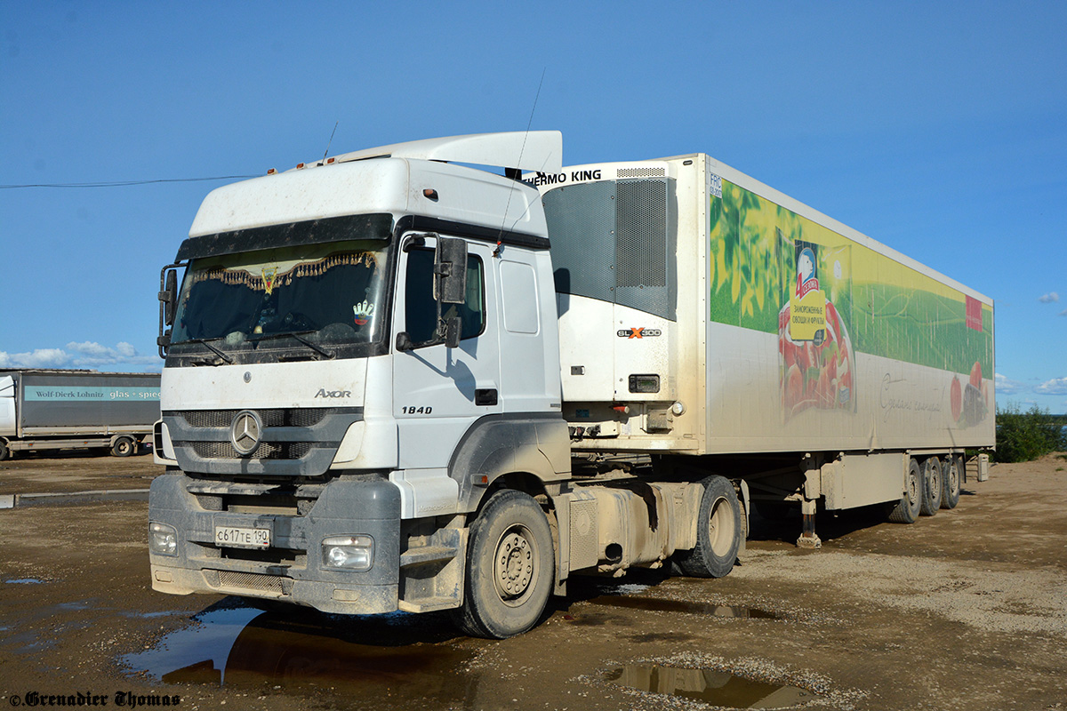 Московская область, № С 617 ТЕ 190 — Mercedes-Benz Axor 1840