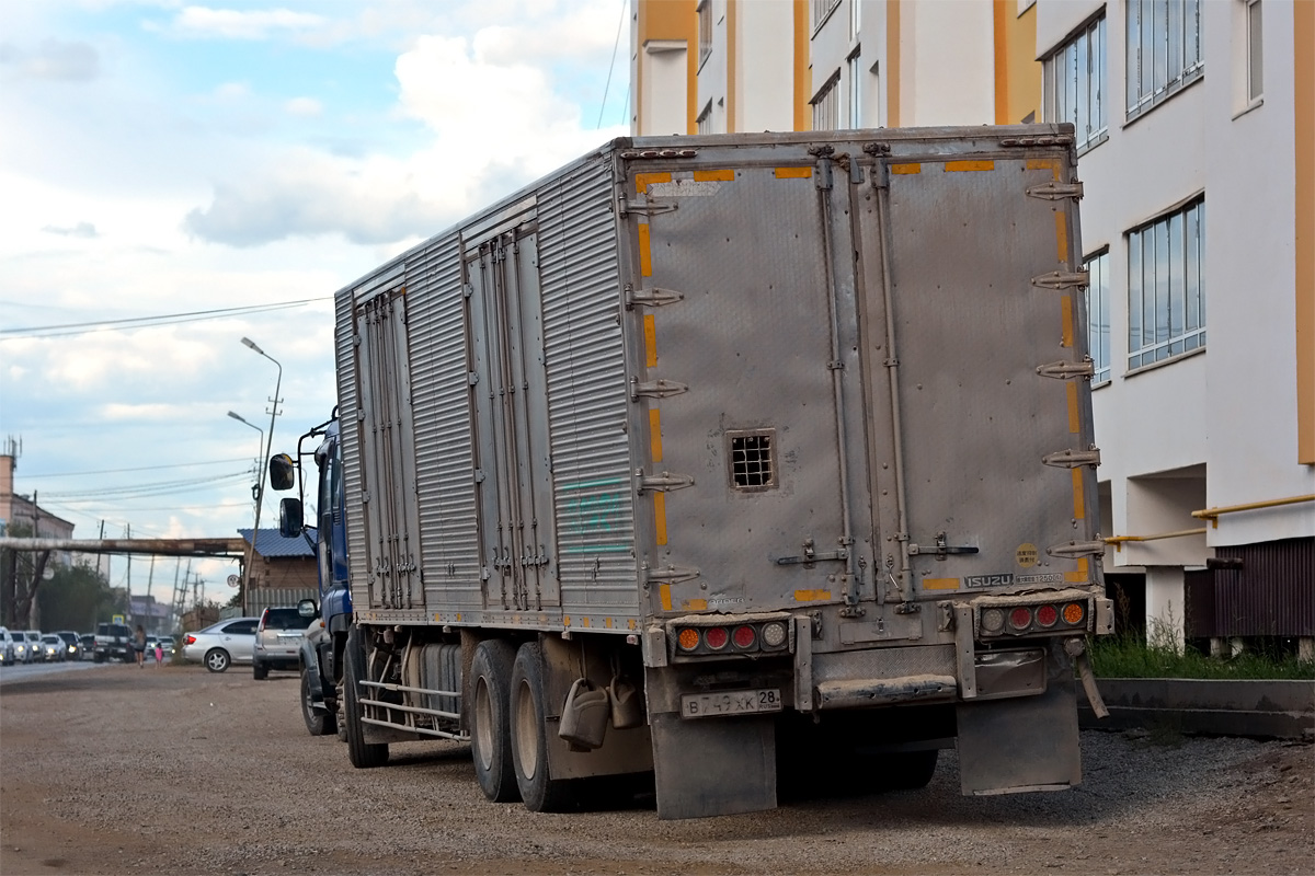 Амурская область, № В 749 ХК 28 — Isuzu Giga (общая модель)