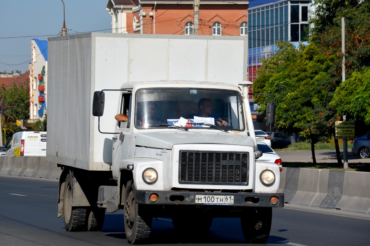 Ростовская область, № М 100 ТН 61 — ГАЗ-3309