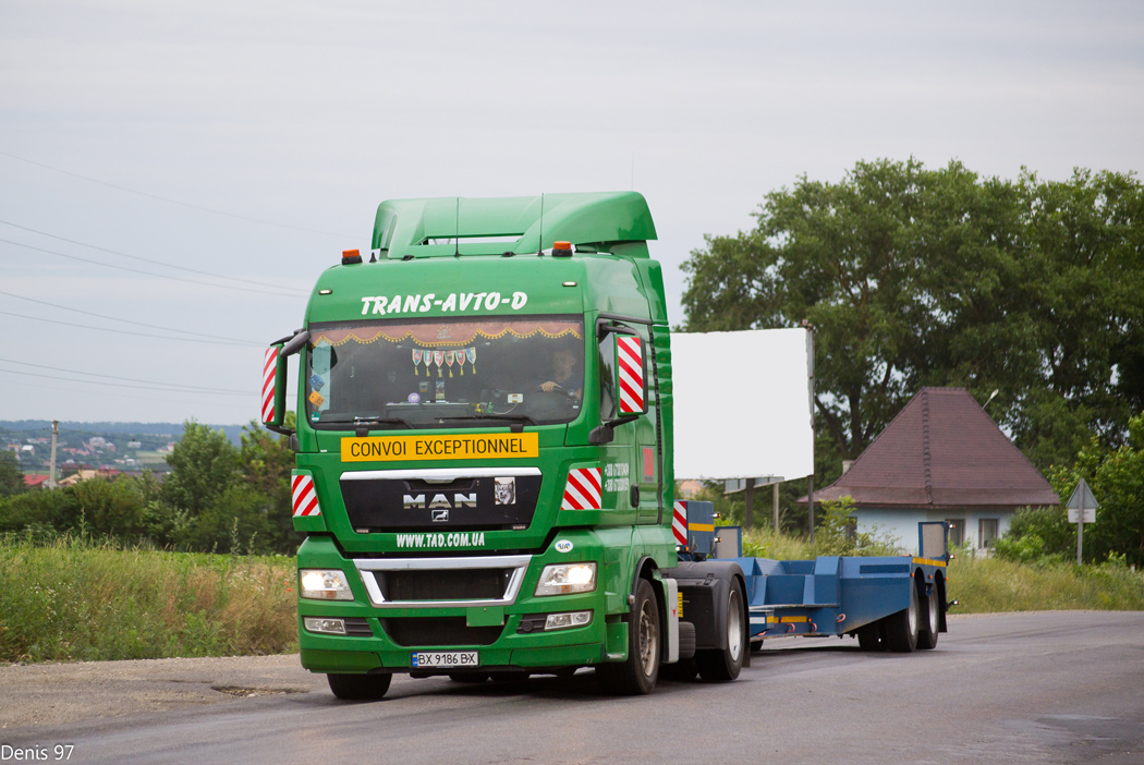 Хмельницкая область, № ВХ 9186 ВХ — MAN TGX ('2007) 18.440