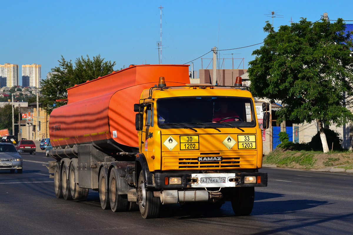 Волгоградская область, № А 376 КА 134 — КамАЗ-65116-62