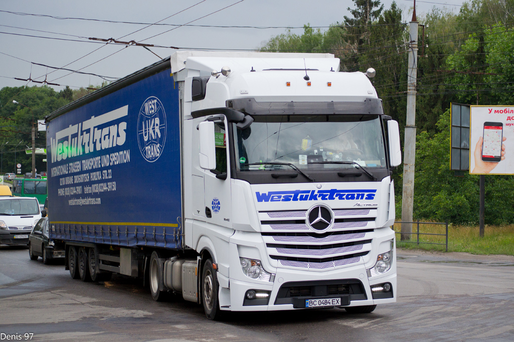 Львовская область, № ВС 0484 ЕХ — Mercedes-Benz Actros ('2011) 1845