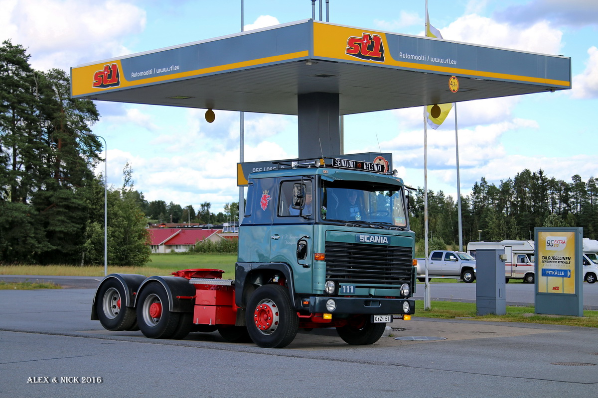 Финляндия, № OYZ-151 — Scania (I) (общая модель)