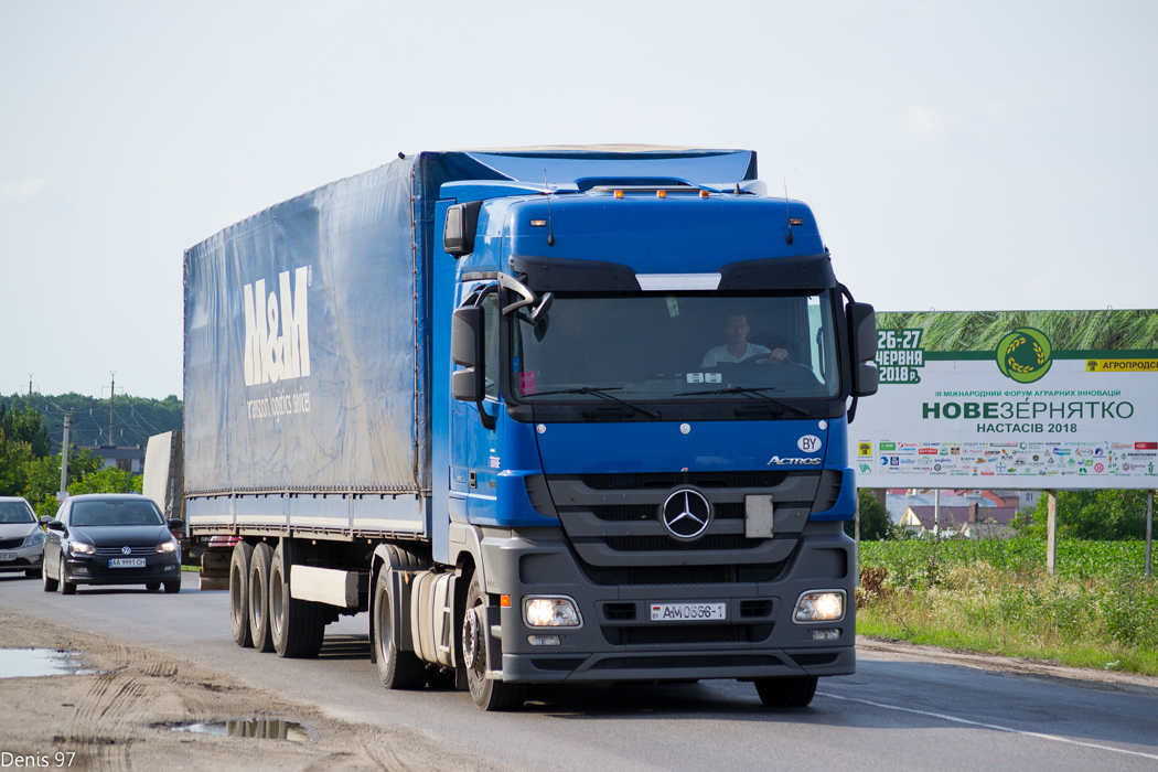 Брестская область, № АМ 0668-1 — Mercedes-Benz Actros ('2009) 1841