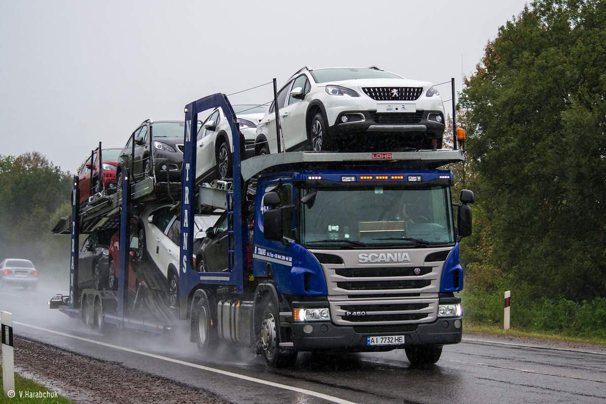 Киевская область, № АІ 7732 НЕ — Scania ('2011) P450