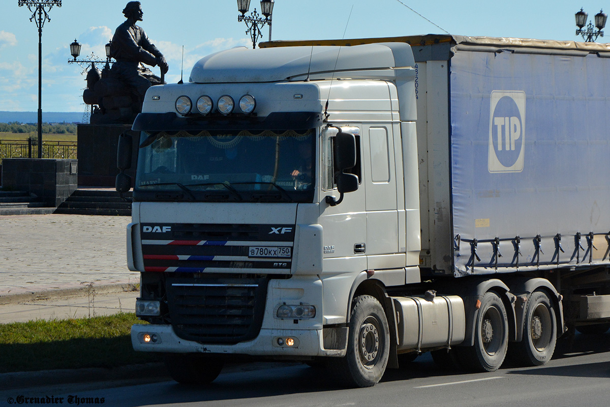 Московская область, № В 780 КХ 750 — DAF XF105 FTT