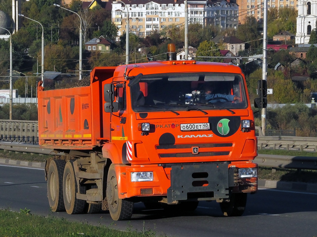 Калужская область, № О 600 ЕТ 40 — КамАЗ-65111-42