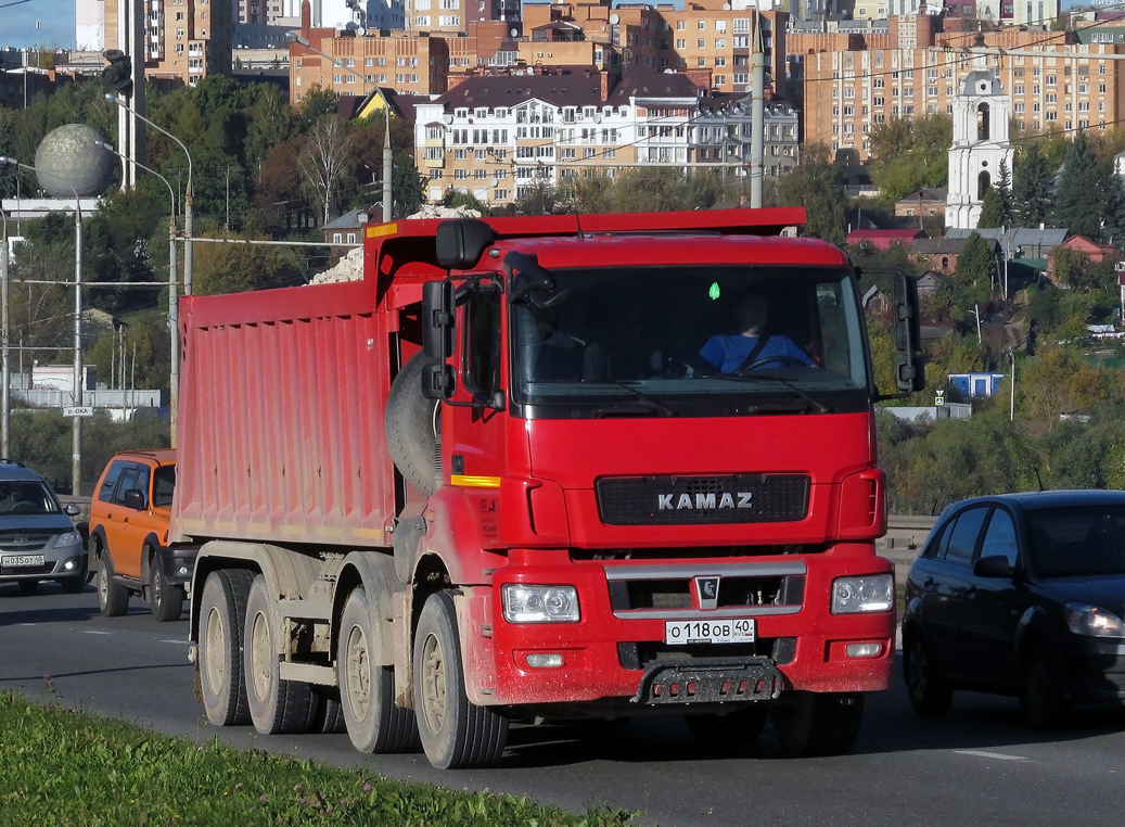 Калужская область, № О 118 ОВ 40 — КамАЗ-65201-43 "Люкс"