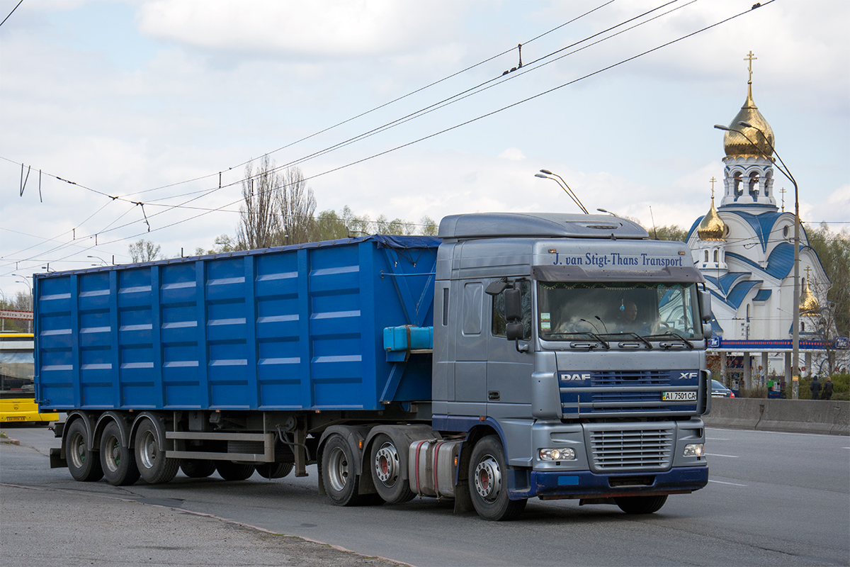 Киевская область, № АІ 7501 СА — DAF XF95 FTG