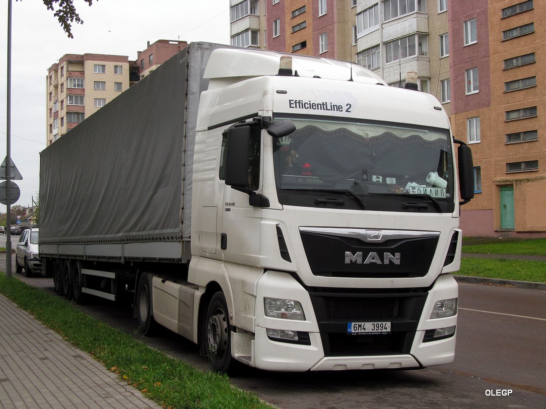 Чехия, № 6M4 3994 — MAN TGX ('2012) 18.480