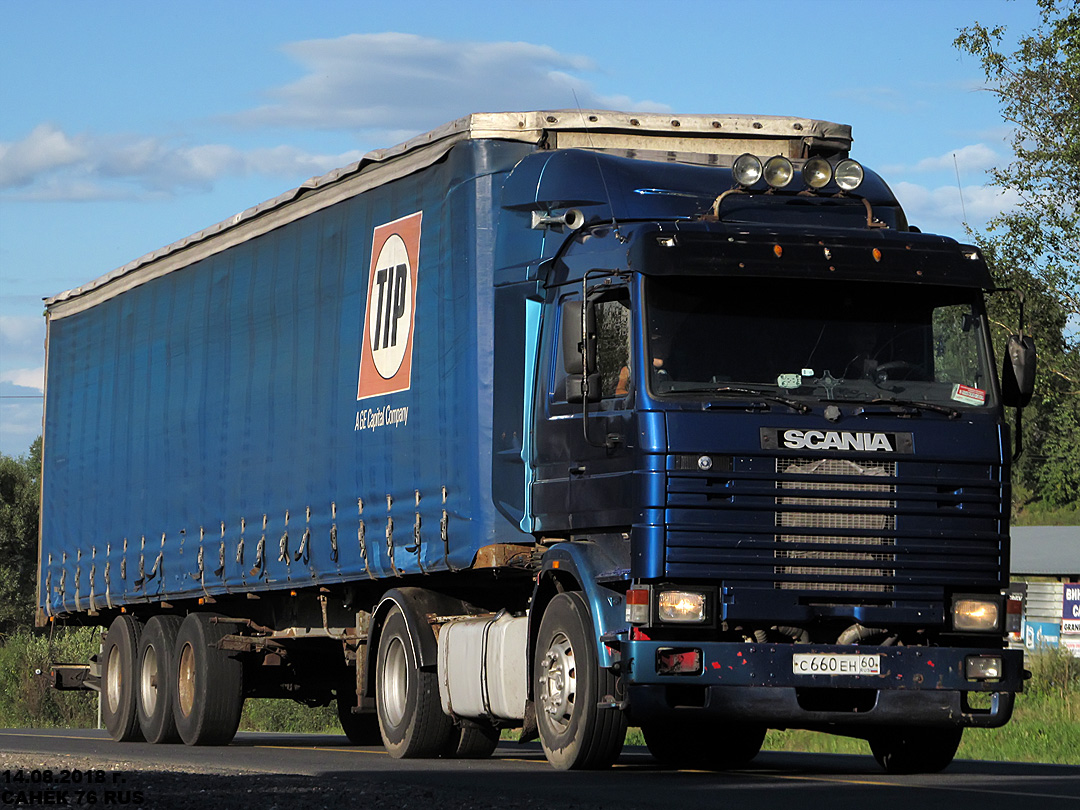 Псковская область, № С 660 ЕН 60 — Scania (II) R113M