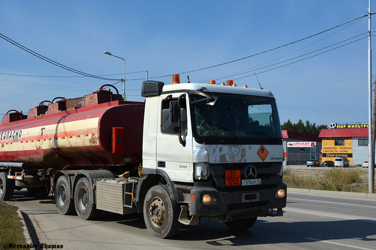 Саха (Якутия), № Т 516 КР 14 — Mercedes-Benz Actros '09 3341 [Z9M]