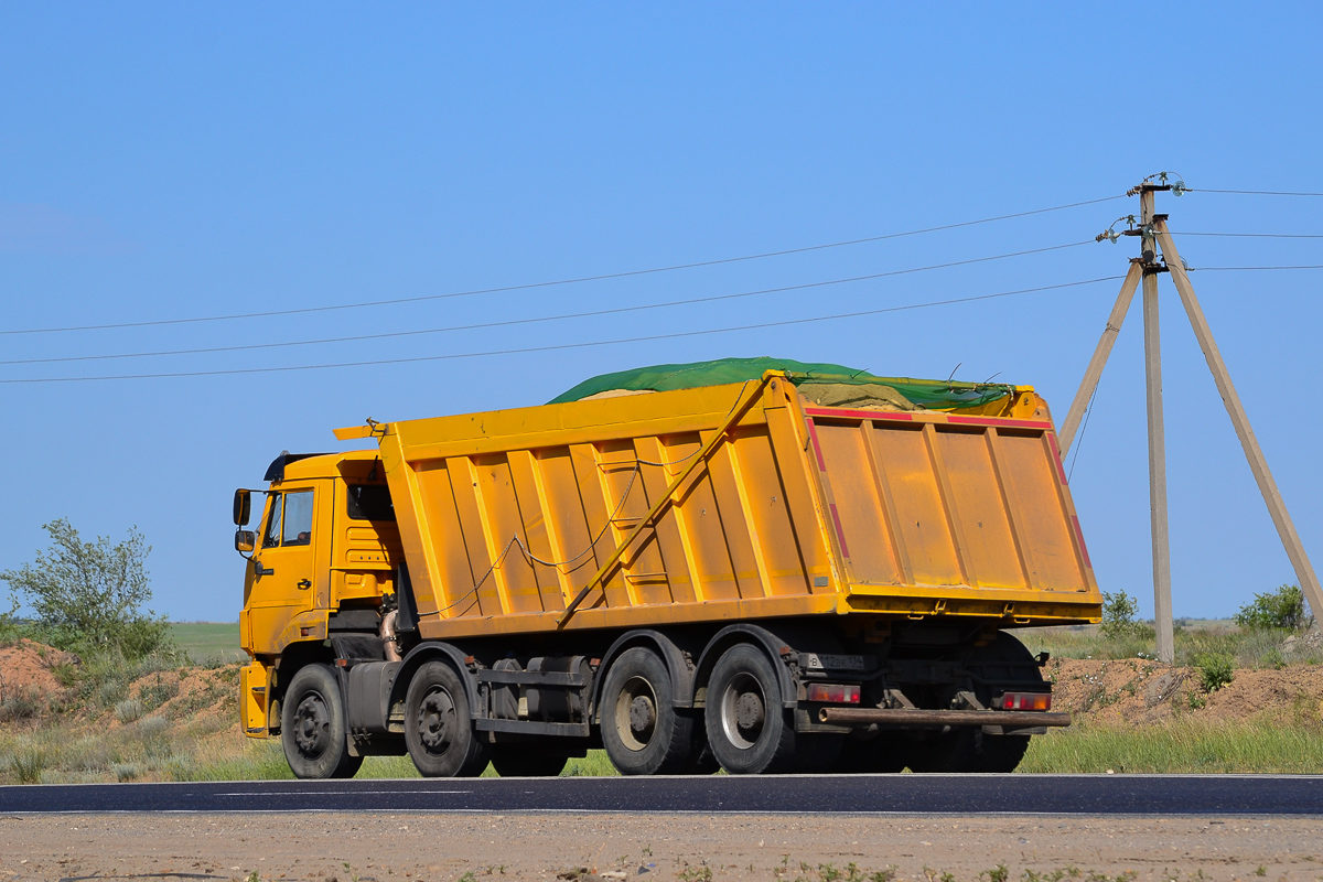 Волгоградская область, № В 112 ВК 134 — КамАЗ-65201-73