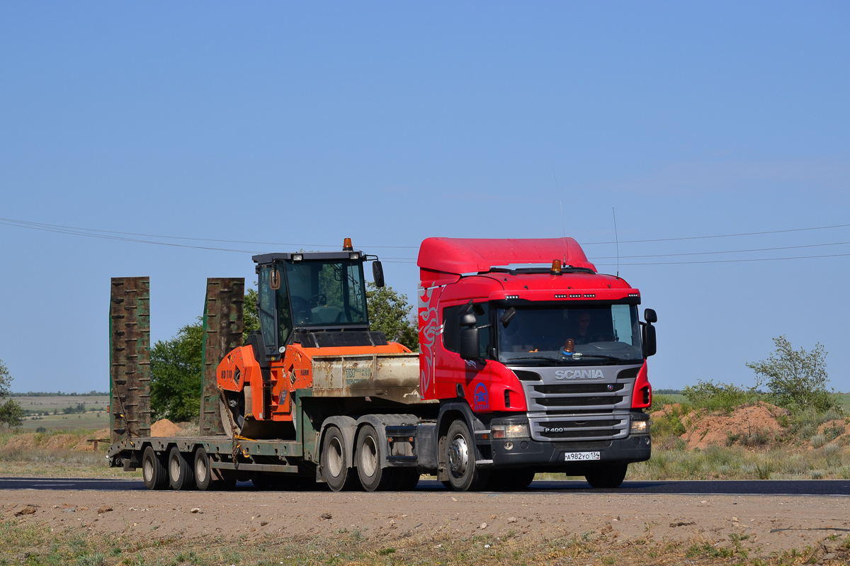 Волгоградская область, № А 982 УО 134 — Scania ('2004) P400