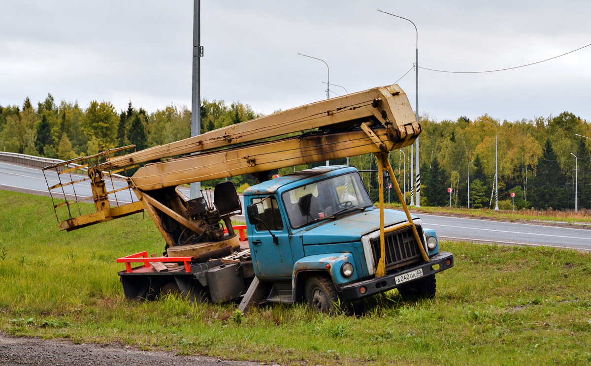 Калужская область, № А 040 ОА 40 — ГАЗ-3307