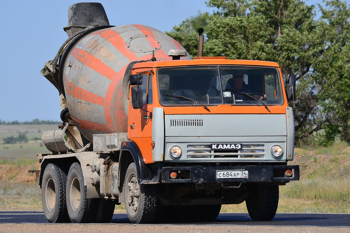 Волгоградская область, № С 684 АР 34 — КамАЗ-5511