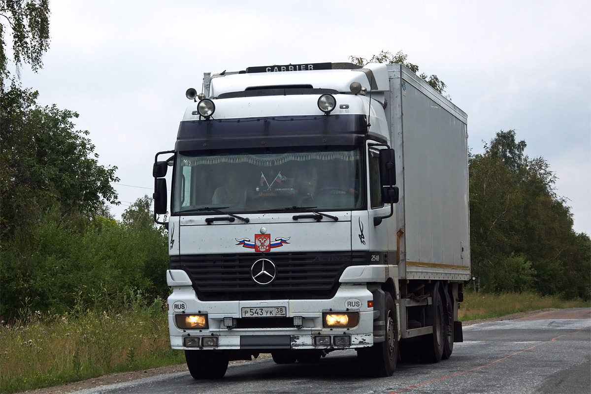 Иркутская область, № Р 543 УК 38 — Mercedes-Benz Actros ('1997)