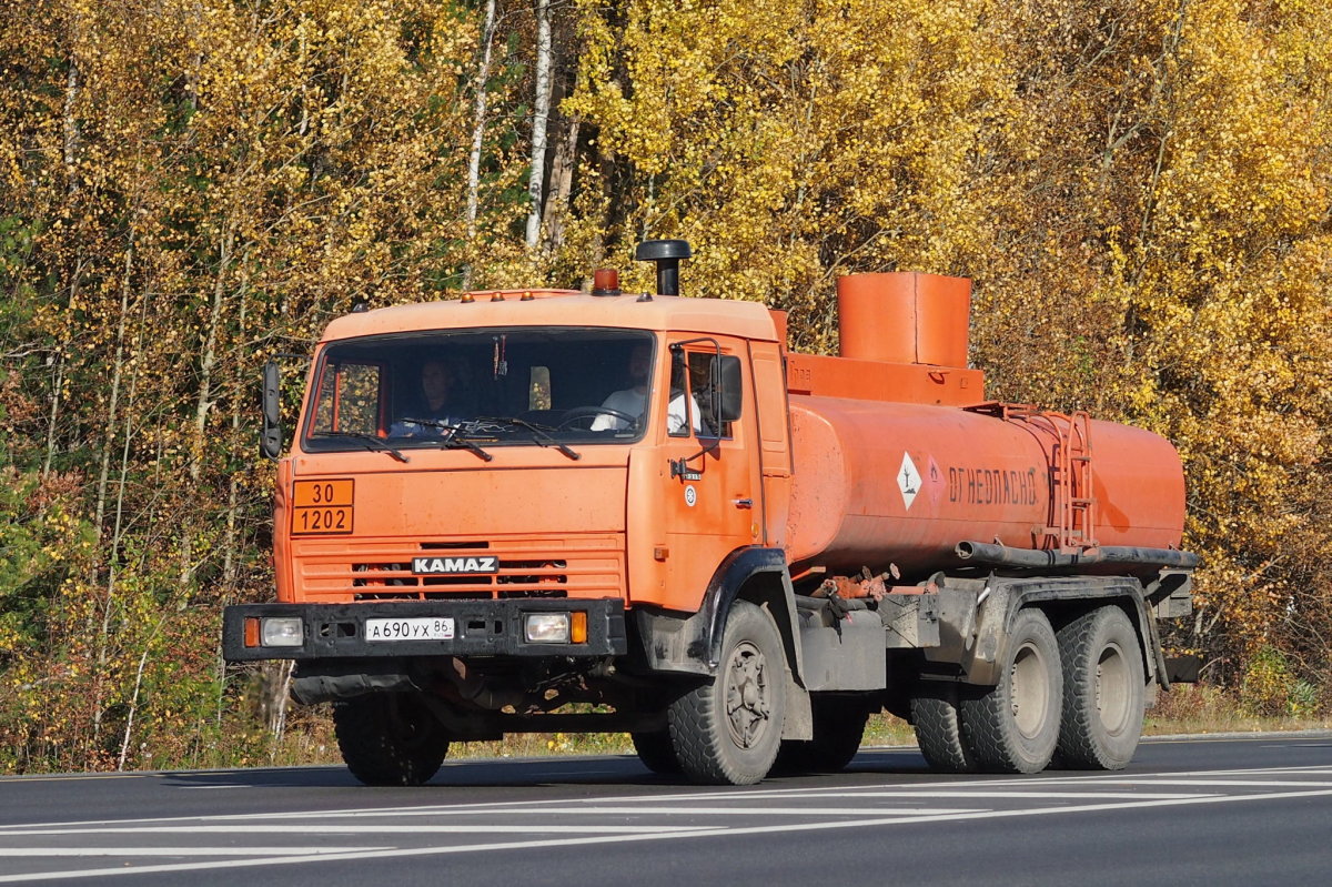 Ханты-Мансийский автоном.округ, № А 690 УХ 86 — КамАЗ-53212