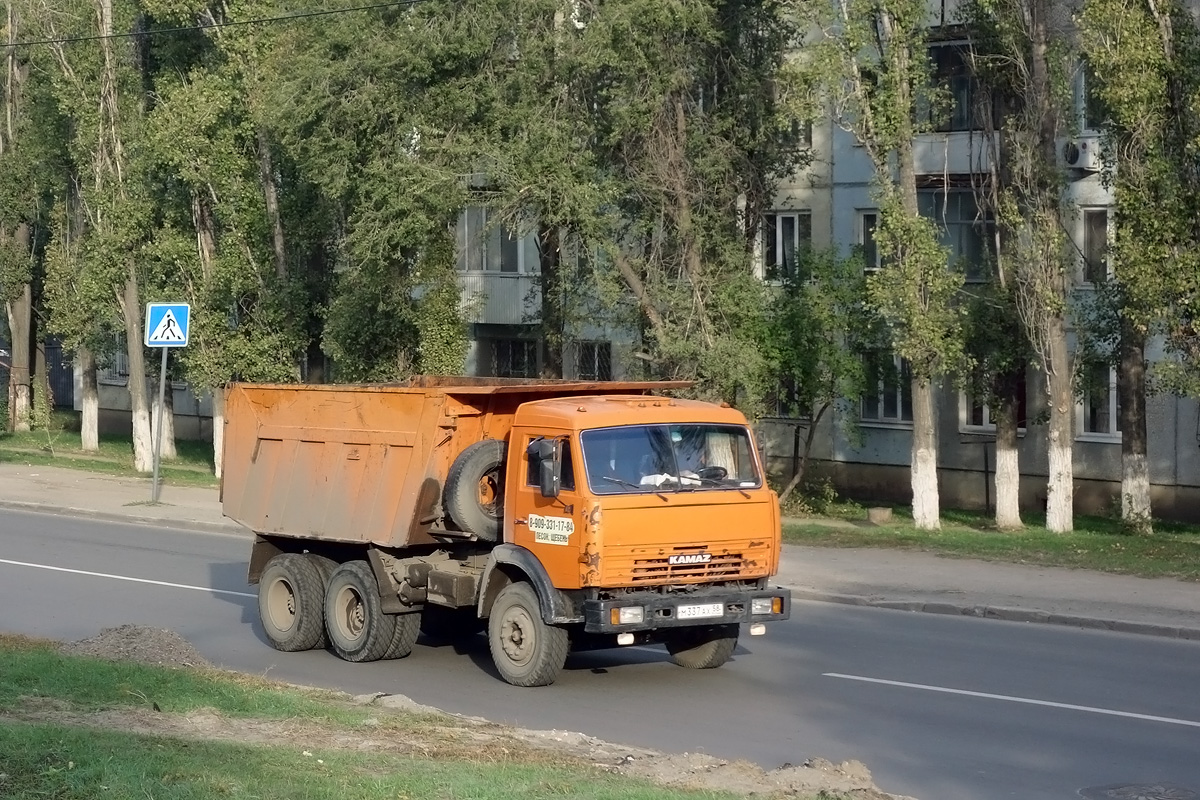 Пензенская область, № М 337 АХ 58 — КамАЗ-65115 (общая модель)