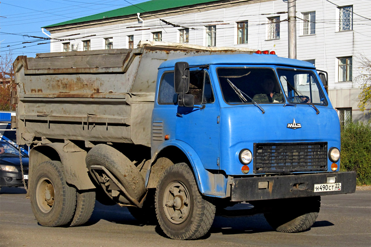 Алтайский край, № Н 490 СТ 22 — МАЗ-5549