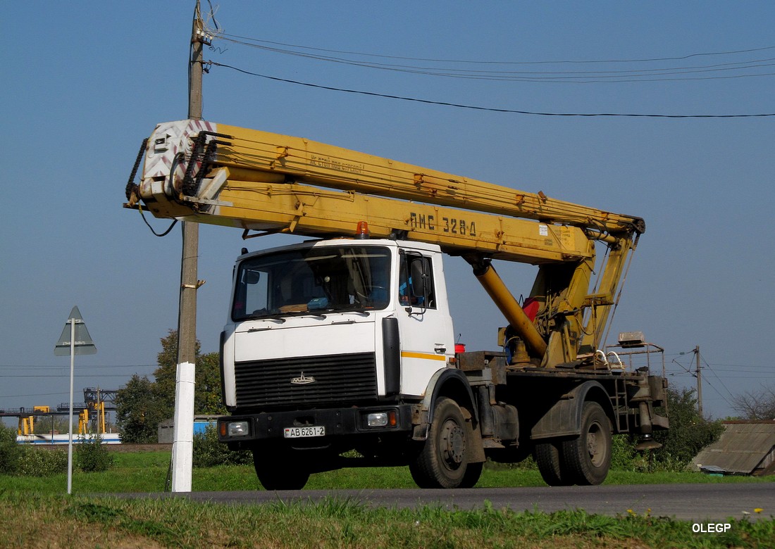 Витебская область, № АВ 6261-2 — МАЗ-5337 (общая модель)