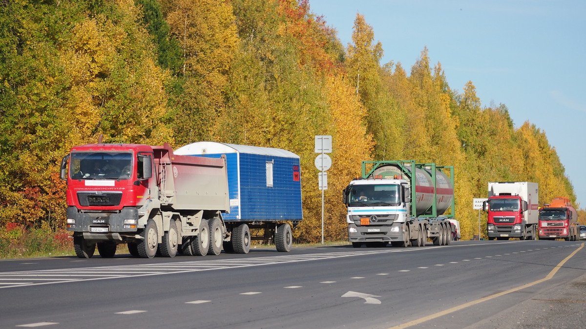 Ханты-Мансийский автоном.округ, № А 464 ВК 186 — MAN TGS ('2007) 41.480