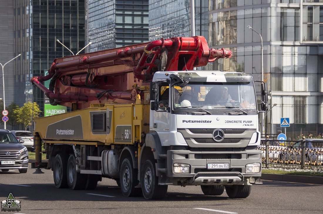 Алматы, № 291 BN 02 — Mercedes-Benz Axor 4140