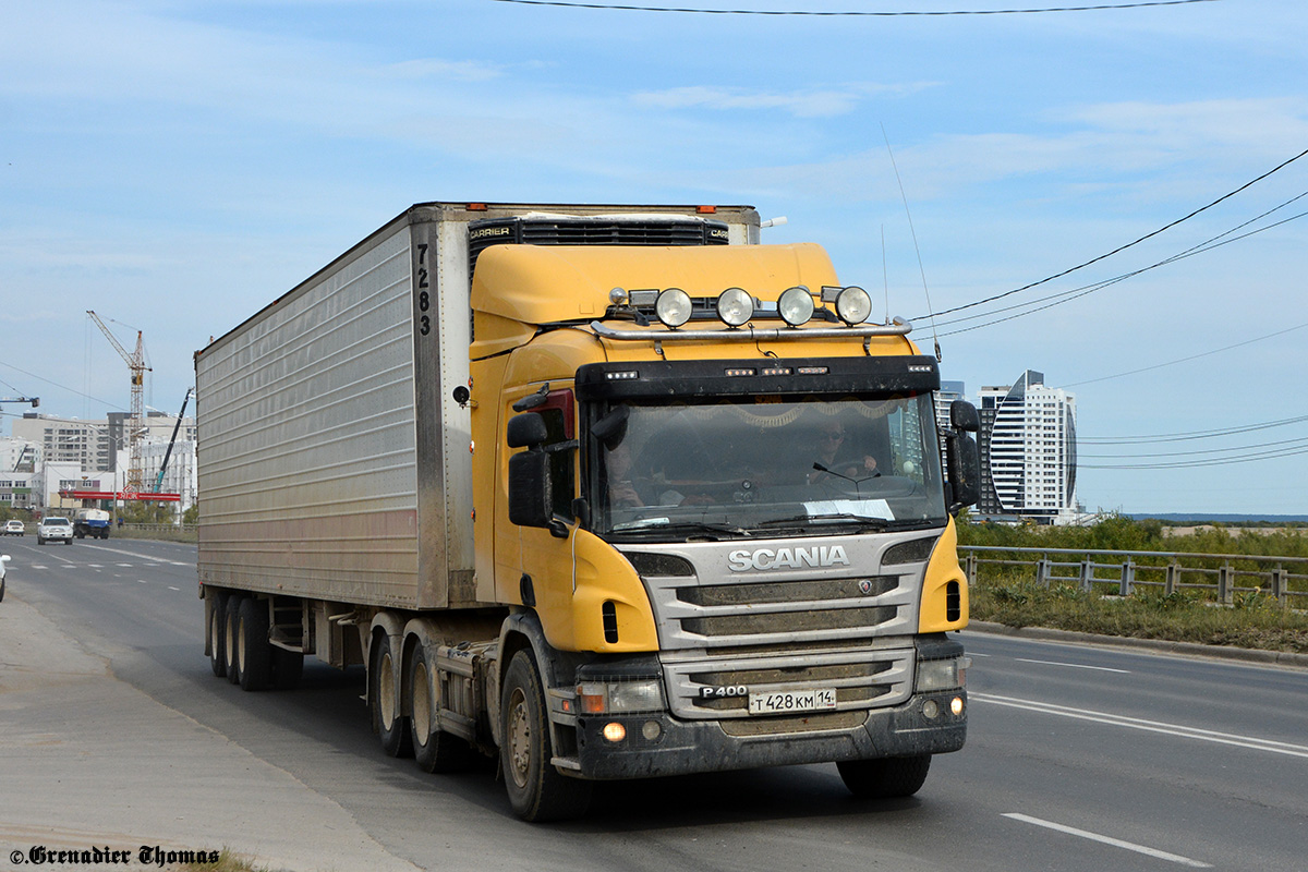 Саха (Якутия), № Т 428 КМ 14 — Scania ('2011) P400