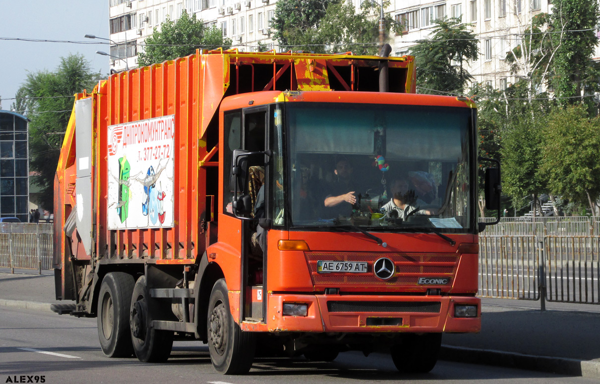 Днепропетровская область, № АЕ 6759 АТ — Mercedes-Benz Econic