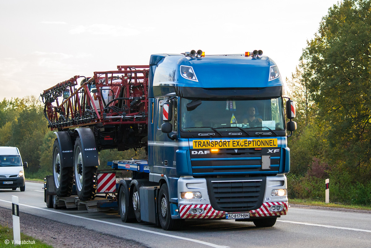 Волынская область, № АС 8179 ВМ — DAF XF105 FTG