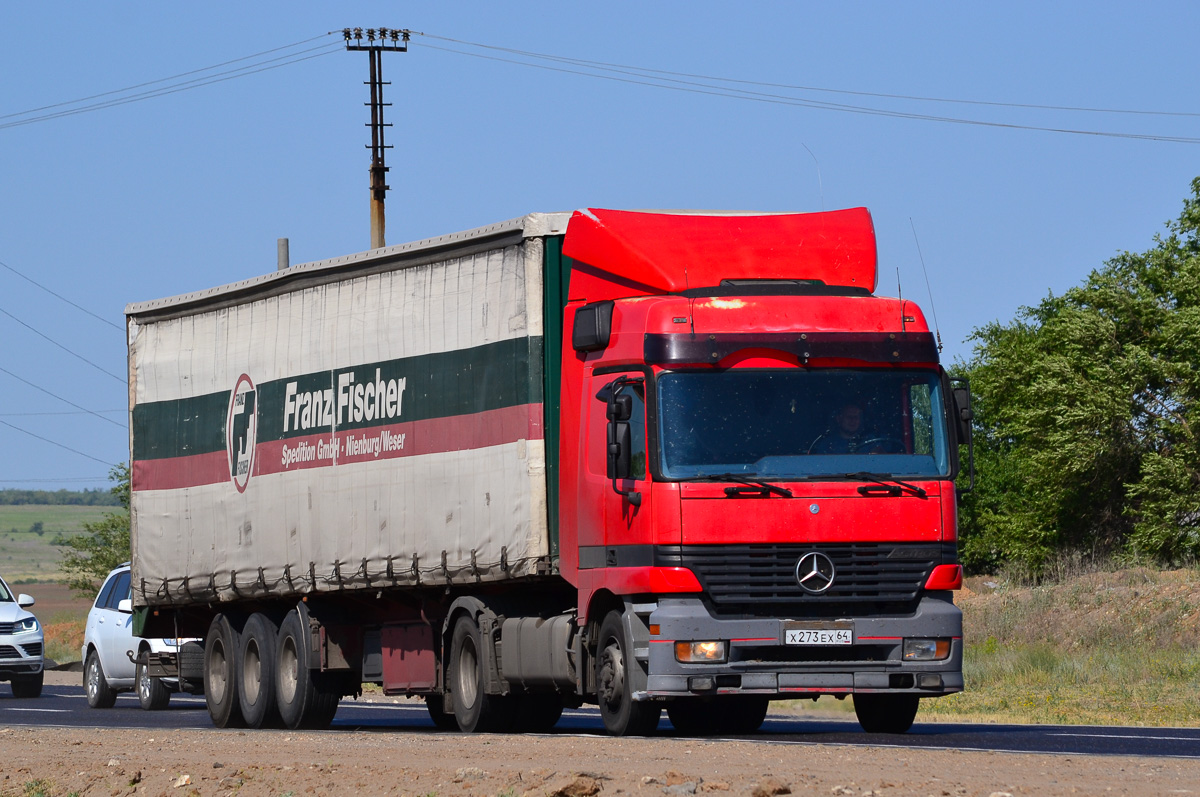 Саратовская область, № Х 273 ЕХ 64 — Mercedes-Benz Actros ('1997) 2540