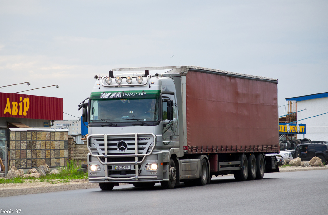 Винницкая область, № АВ 2304 ВІ — Mercedes-Benz Actros ('2003) 1846