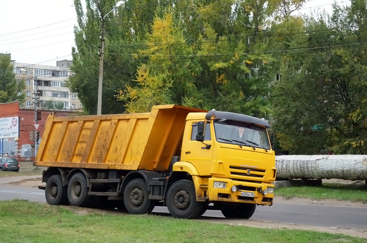 Саратовская область, № В 305 АС 164 — КамАЗ-65201-63