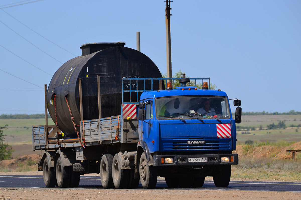 Волгоградская область, № В 569 НЕ 134 — КамАЗ-54115-13 [54115N]