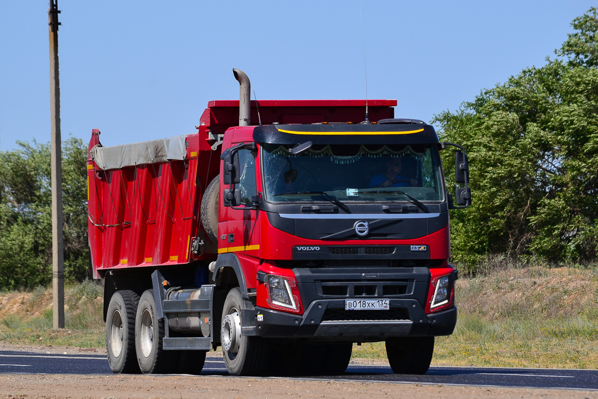 Волгоградская область, № В 018 ХК 134 — Volvo ('2013) FMX.420 [X9P]