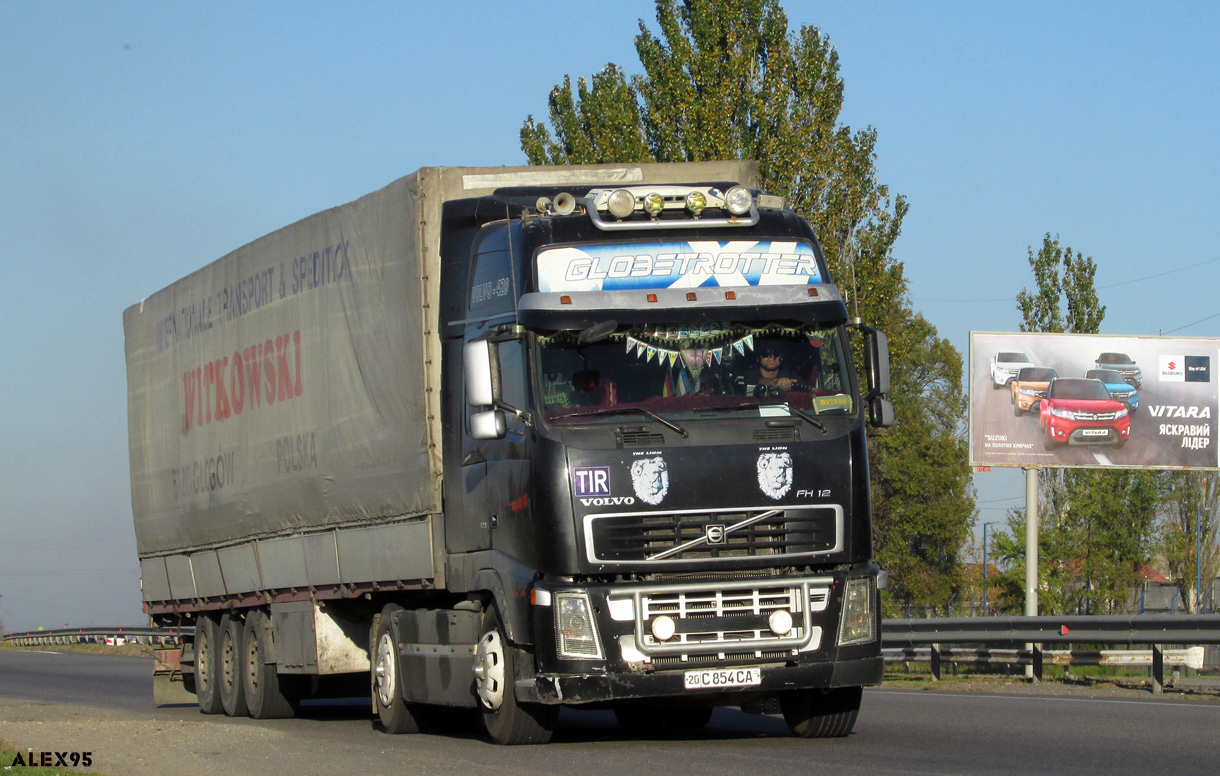 Узбекистан, № 20 C 854 CA — Volvo ('2002) FH12.420