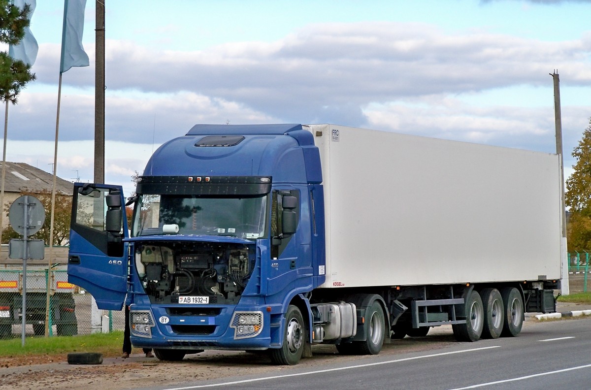 Брестская область, № АВ 1932-1 — IVECO Stralis ('2012) 450