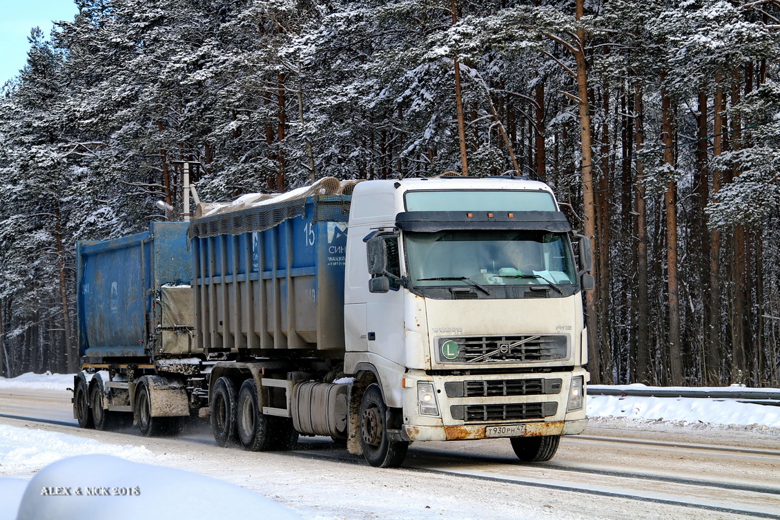 Ленинградская область, № Т 930 РН 47 — Volvo ('2002) FH12.420