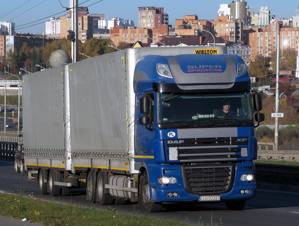 Польша, № LLU 32263 — DAF XF105 FAR